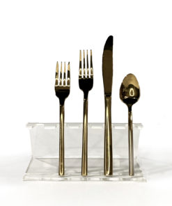 Gold flatware