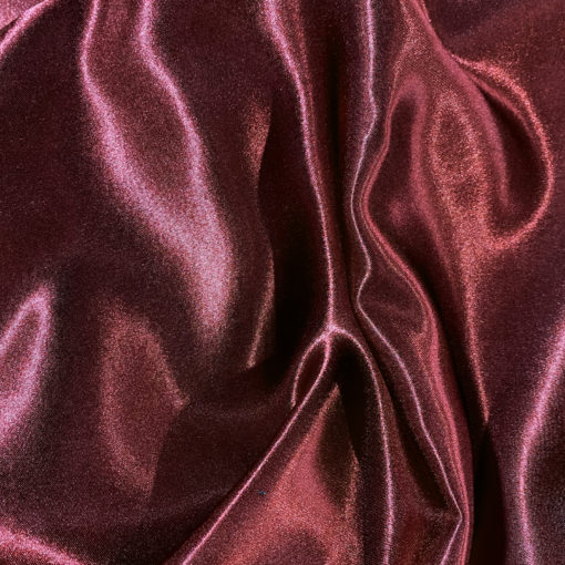 Burgundy Shantung