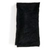 Black crush napkin