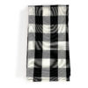 Black and White Gingham Napkin