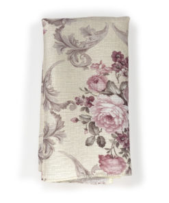 Blush Floral Polyester Napkin
