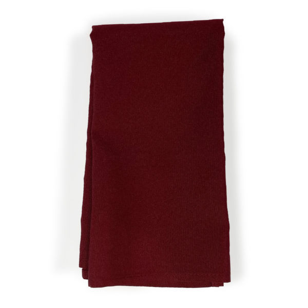 Burgundy Polyester Napkin