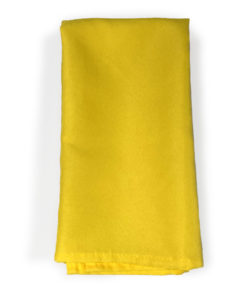 Canary Yellow Polyester Napkin