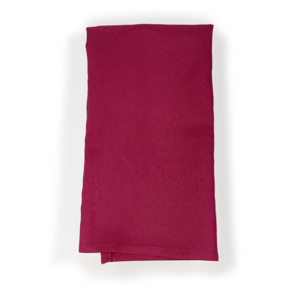 Hot Pink Polyester Napkin