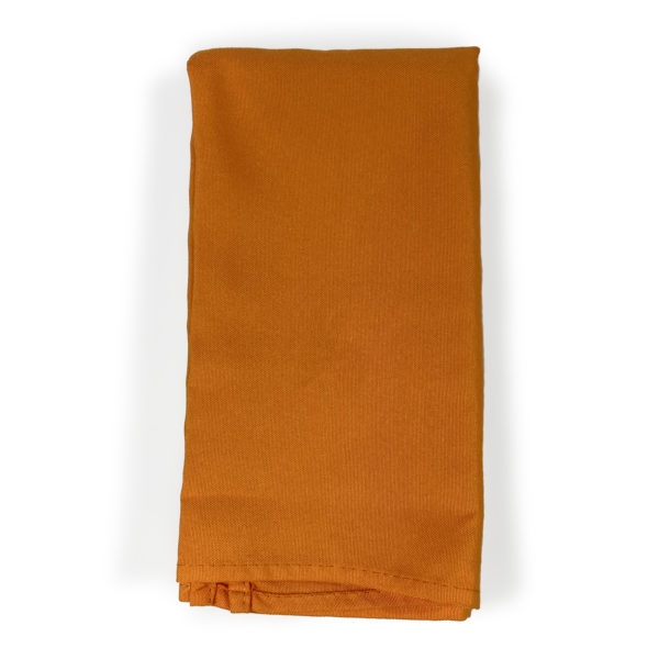 Orange Polyester Napkin