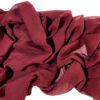 Burgundy chiffon