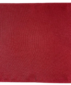 Burgundy polyester runner