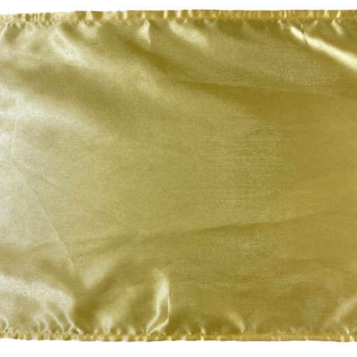 Canary Yellow satin runner