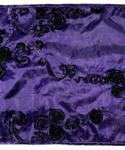 Eggplant ribbon taffeta