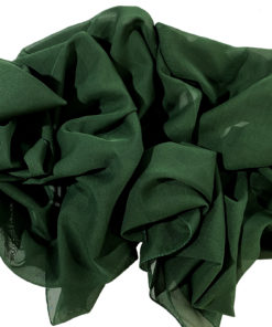 Hunter Green Chiffon Runner