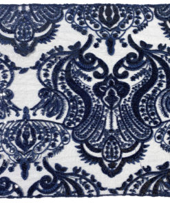 Navy blue princess lace