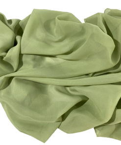 Sage green chiffon runner