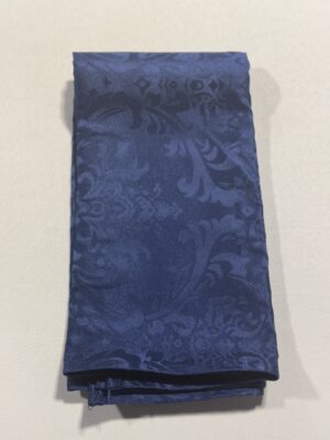 Navy Blue Jacquard